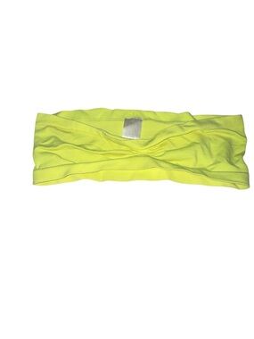 3 FOR $10 SWS Twist Front Neon Yellow Bandeau